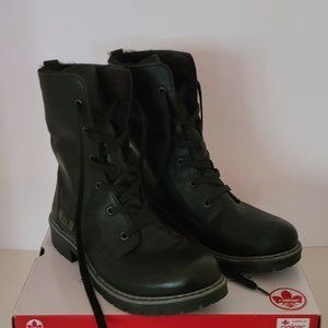 Reiker Eagle Black Boots Size 39 EUR 8 US
